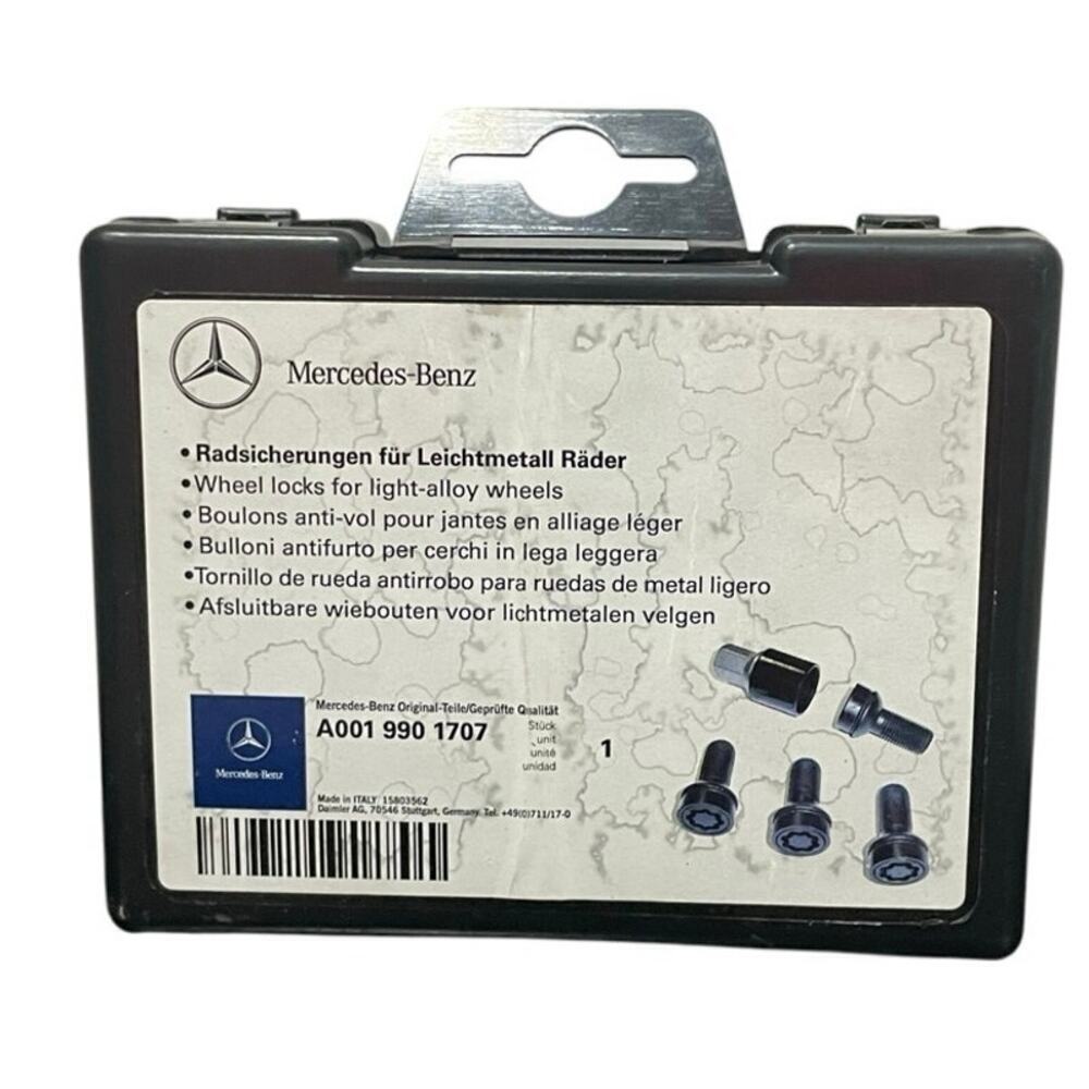 Mercedes-Benz wheel locks for light-alloy wheels versatile avoid theft - Picture 8 of 10